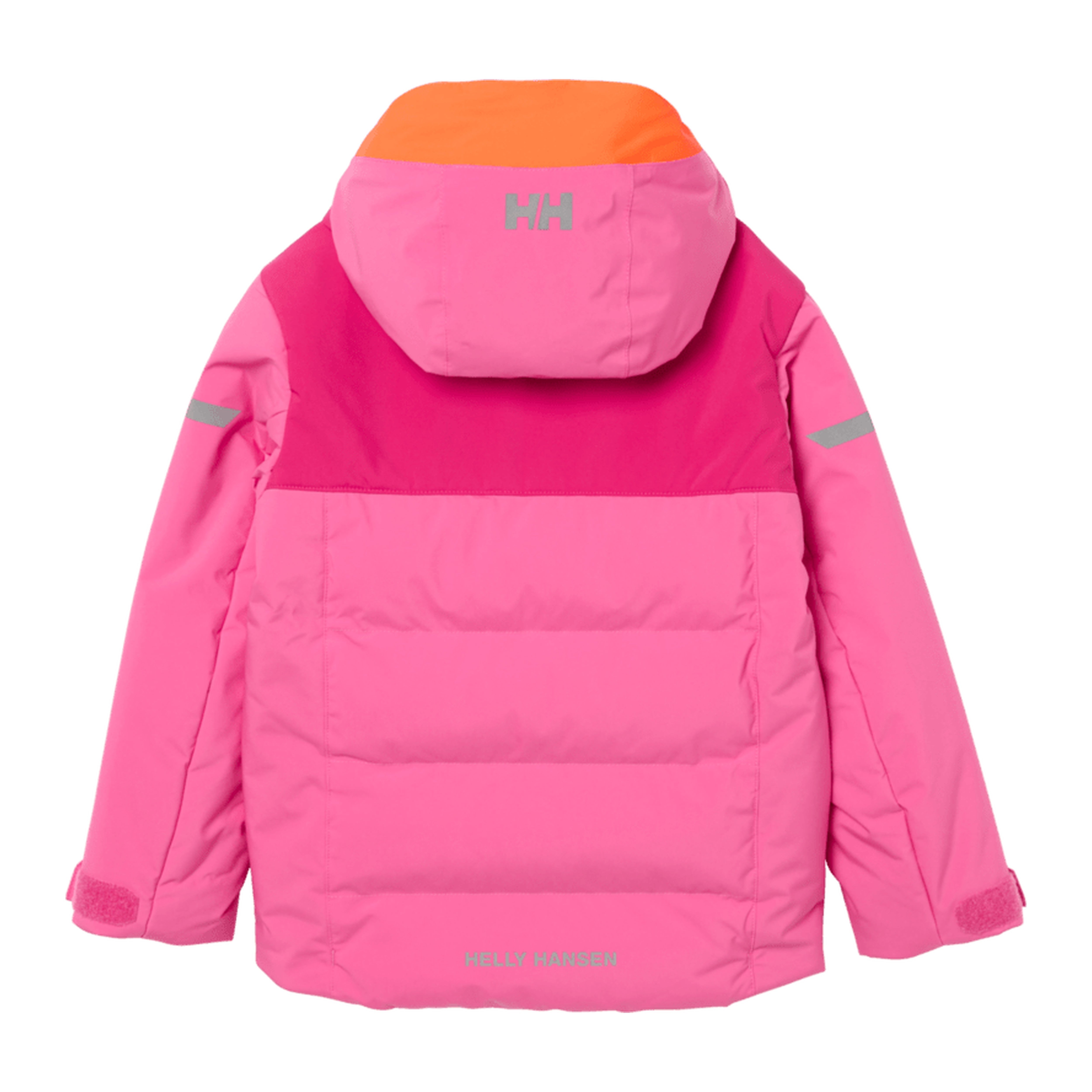 HH Kids' K Vertical Ins Jacket – Hot Pink – back